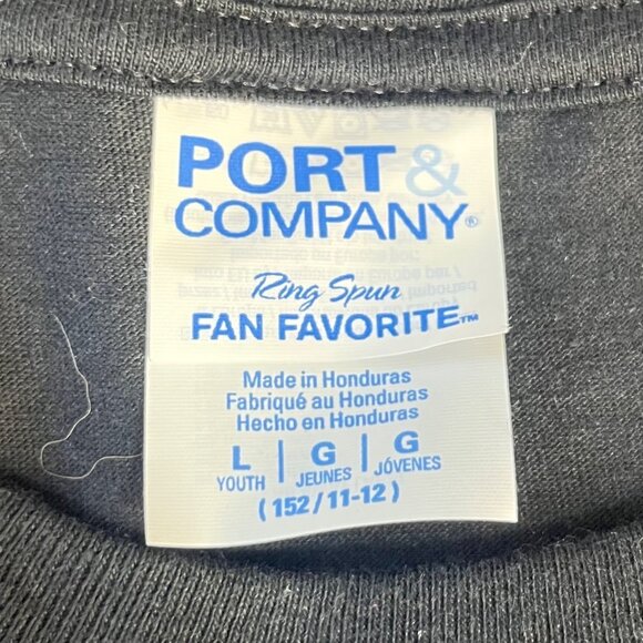 Port & Company Zoo Crew Graphic Tshirt Boys Large Black - Picture 5 of 8